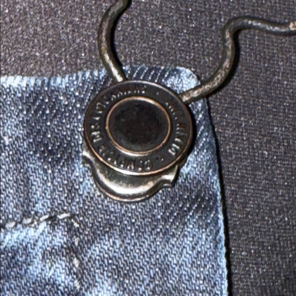 Comptoir des Cotonniers Denim Overall Jumper/ Skirt SZ Medium - Picture 4 of 10